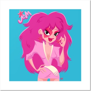 Jem! Posters and Art